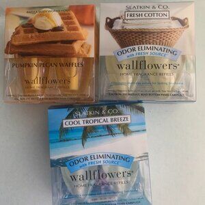 three sets of home fragrance refill